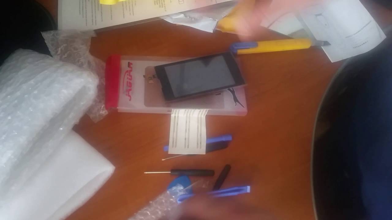 Zte kis 2 touch and screen, battery and caliper