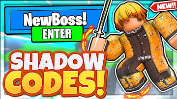 ALL NEW SECRET *SHADOW* UPDATE CODES In Roblox Slayers Unleashed!