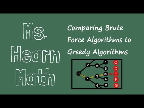 Comparing Greedy and Brute Force Algorithms