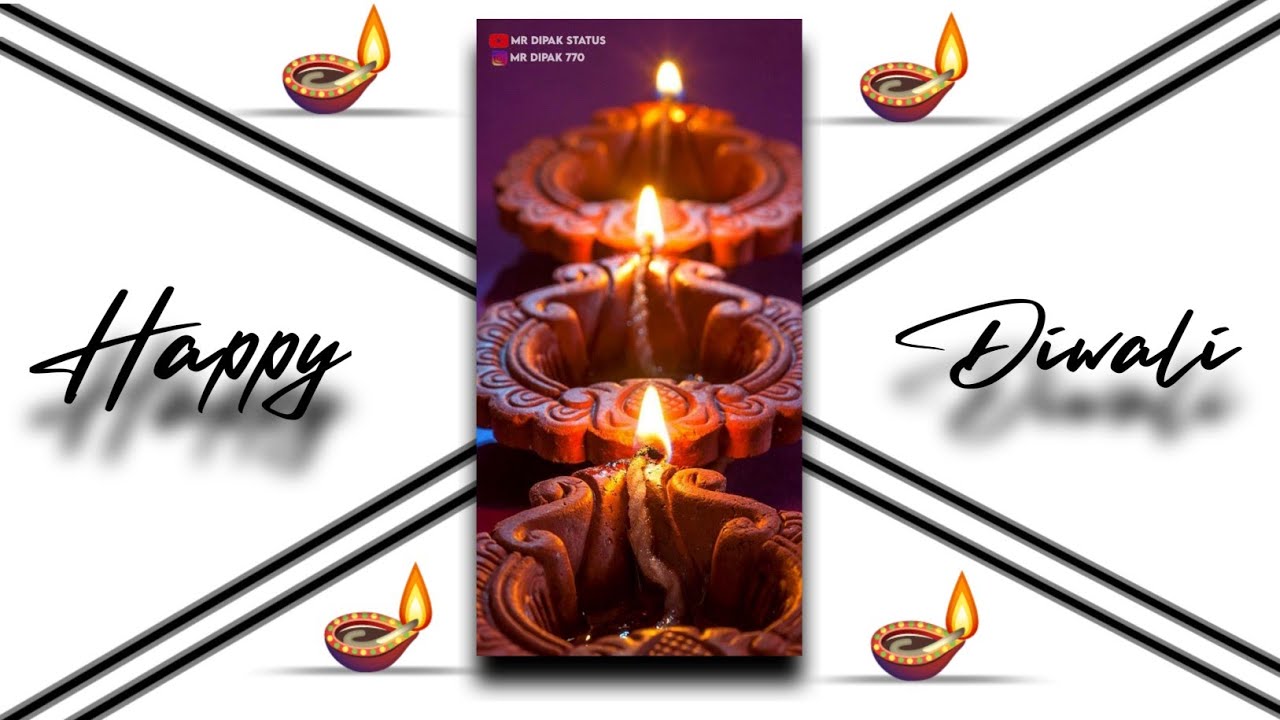Happy Diwali 4K Full Screen Status Video 🪔🪔