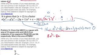 Test 6 Problem 13 Solution