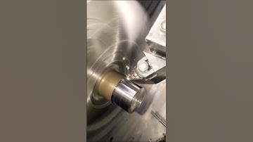 pin turning 1s side and side cutting by tnmg tool | #cnc #cncmachine #shorts