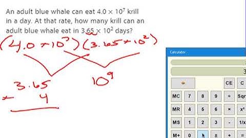 2.4 (Part 2) Operations with Scientific Notation
