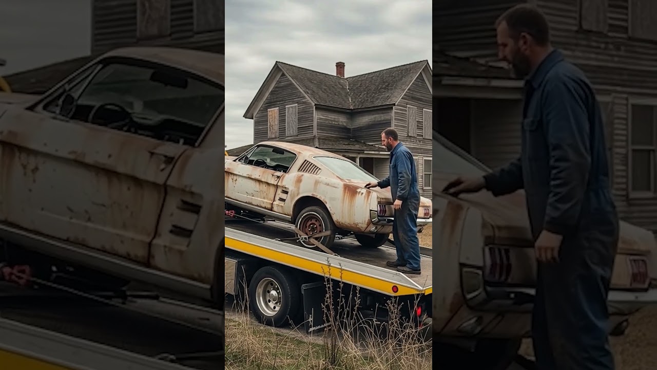 ASMR Modern Car Restoration Abandoned |  Full Rebuild to Factory 