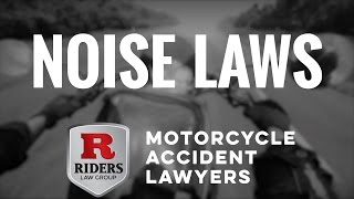 South Carolina Noise Laws for Motorcycles | SC Motorcycle Lawyer