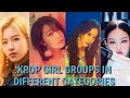 Most popular/Successful Kpop Girl Groups In different categories