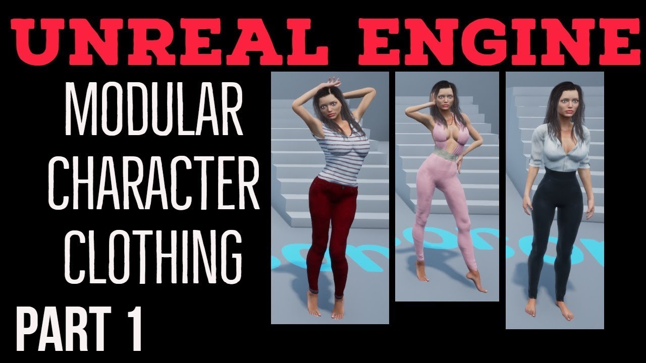 Unreal Engine Clothing System Part 1 YouTube