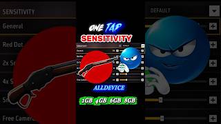ONE TAP RED NUMBER 😈🔥 | BEST SENSITIVITY SETTINGS FOR ALL DEVICES 📱⚡ | 2GB/4GB/6GB/8GB