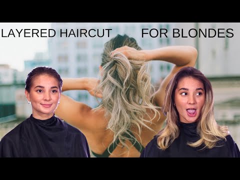 The BEST Layered Haircut for Blondes - TheSalonGuy