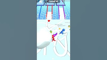 snow race! gameplay walkthrough Android iOS game fanal poro game #19 #fun #youtubeshorts #fungame