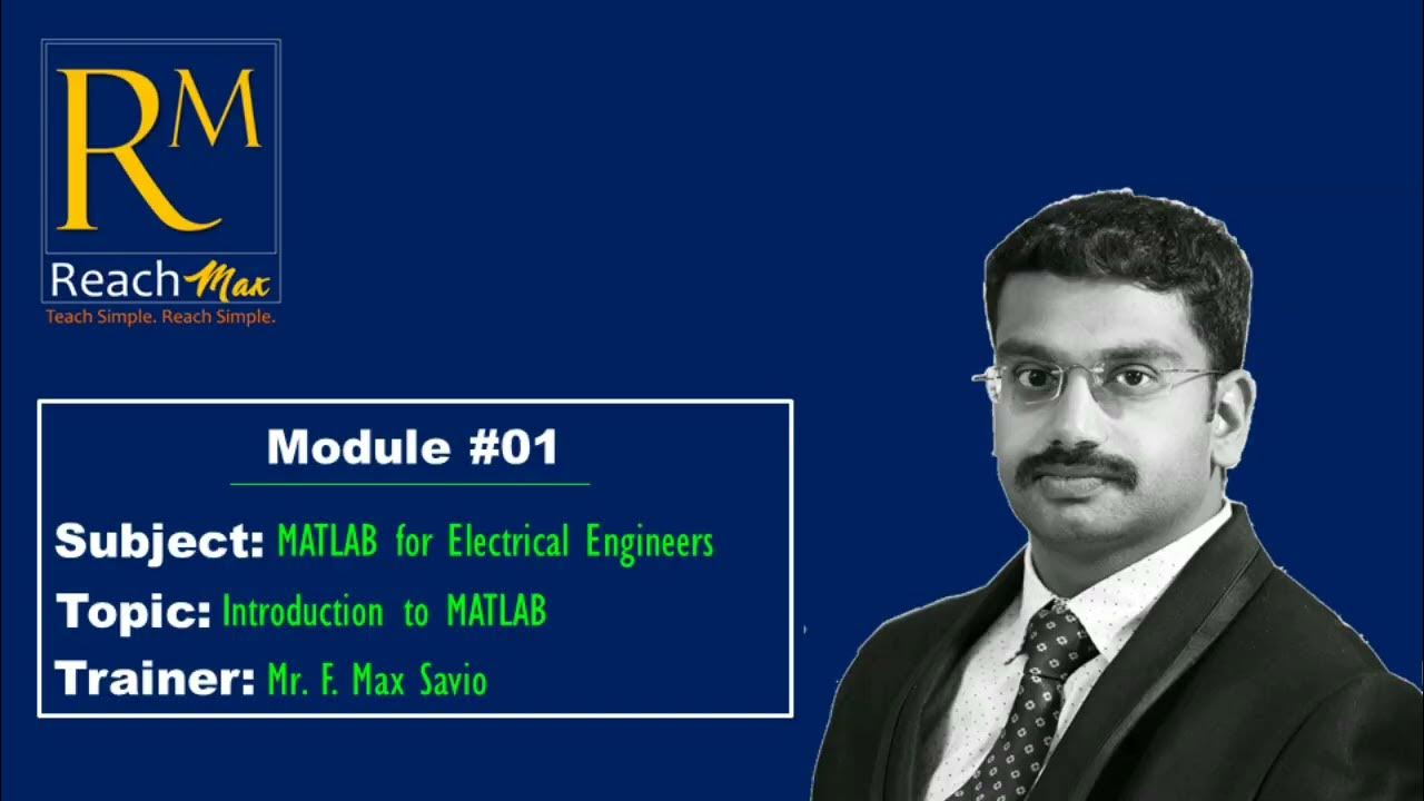 MATLAB for EE - Lecture 2/8 (Hands-on) - YouTube