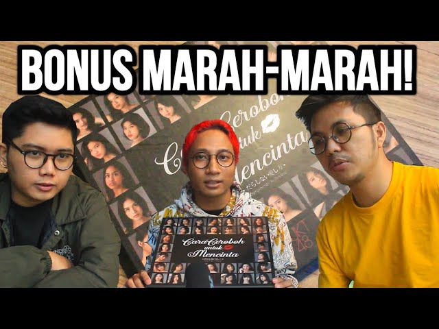 Unboxing u0026 Review Deluxe Set Cara Ceroboh Untuk Mencinta | MINDAM RANDOM class=