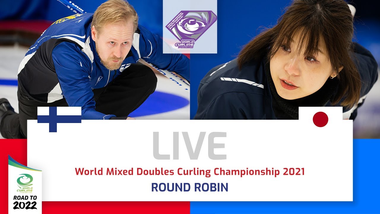 Finland v Japan - Round robin - World Mixed Doubles Curling Championship 2021