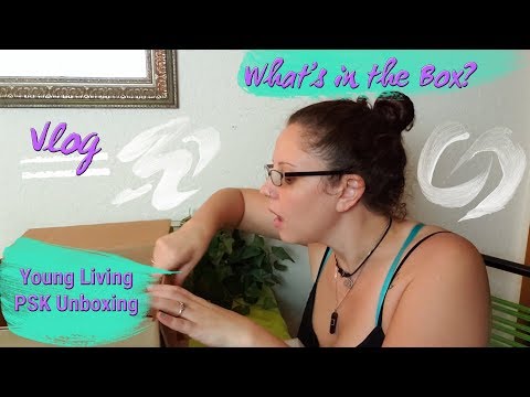 Unboxing My PSK from Young Living - Vlog