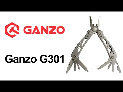 Ganzo G104 S — мультитул — видео обзор 130.com.ua