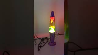 Rocket Funky Fisherman Light 13 Inch Classic Table Top Lava Original Lamp Purple Pink Blue