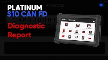 How to Send Diagnostic Reports to Customers Using the Thinkcar Platinum S10 CAN FD Scanner