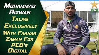 Mohammad Rizwan Talks Exclusively With Fakhar Zaman For PCBs Digital | PCB