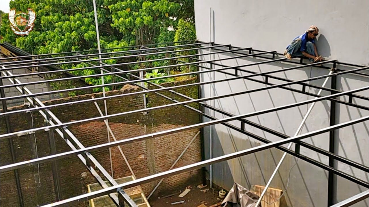 Teknik Pembuatan Kanopi Paling Mudah Dan Kuat, Dengan Bahan Besi Holo 4x4