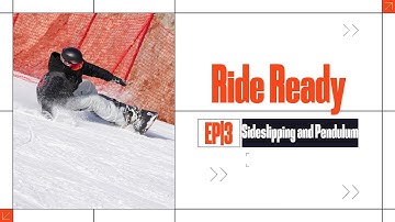Ride Ready | Most suitable beginner snowboarding tutorial for you | EP3 Sidesliding & Pendulum Pt.2