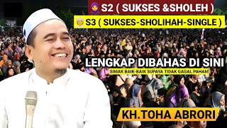 Download Lagu 🔴 🧕S2 👳S3 - KH.TOHA ABRORI TERBARU - BAB PERNIKAHAN MP3