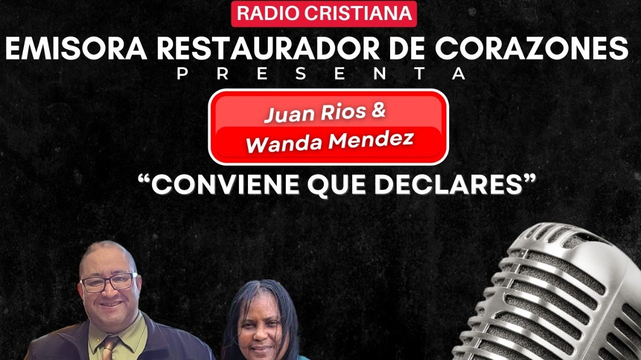 Juan Rios & Wanda Mendez "Conviene Que Declares" Programa Radial
