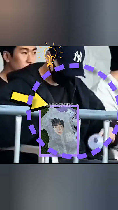 'JK Packs Jin’s Raincoat (the One We Got at the Concert) Into His Small Bag' #jinkook #jinconcert