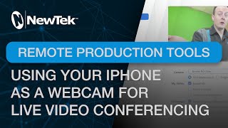 Remote Production Tools : Using your iPhone as a webcam for live video conferencing screenshot 3