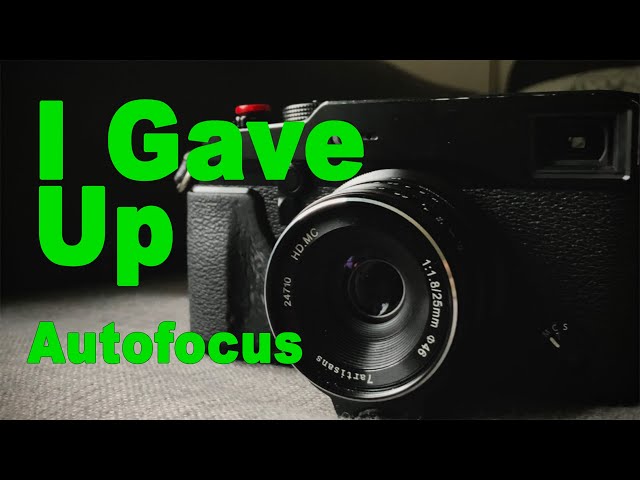 No Autofocus, No Regrets X-Pro1 in 2025 - YouTube