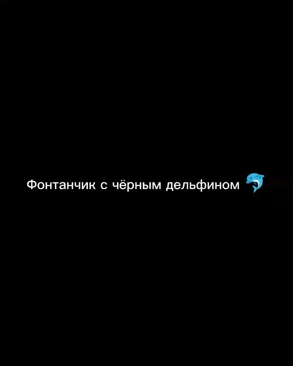 Фонтанчик Черньм Делифином - YouTube