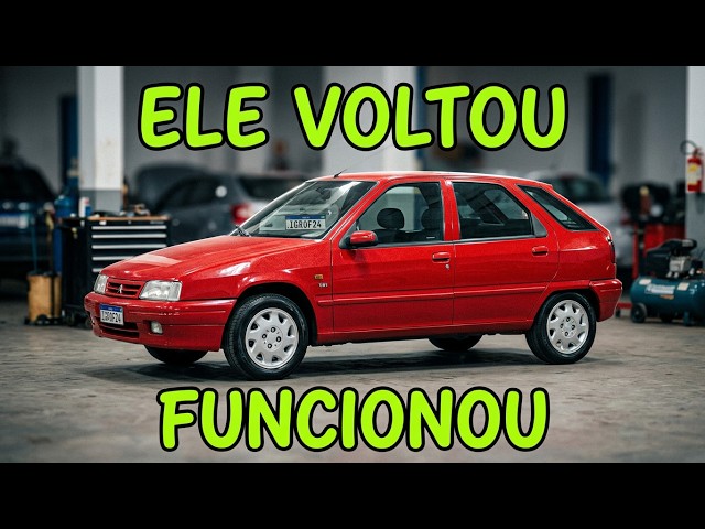 ⭐︎citron⭐︎ The Citroen ZX finally started, but the engine is still a concern
