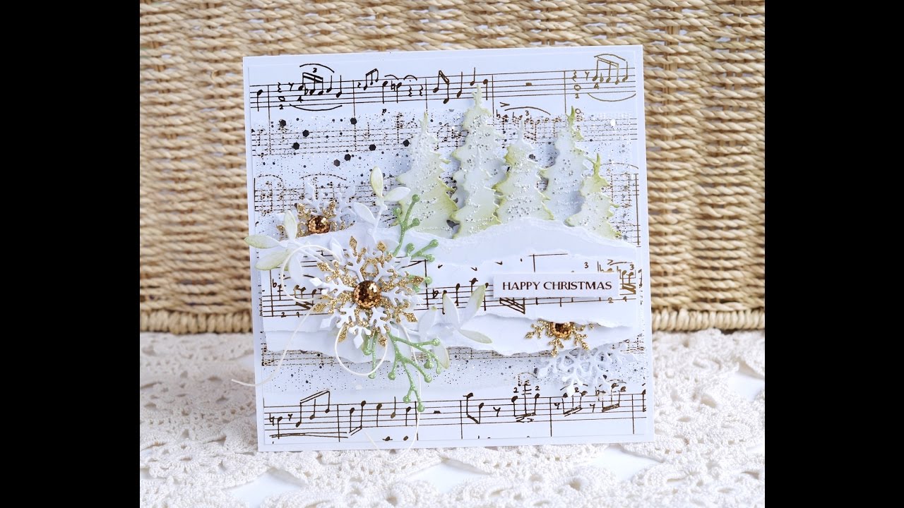 Easy Layered Christmas Card Tutorial - Penny Black * Emilia Sieradzan ...