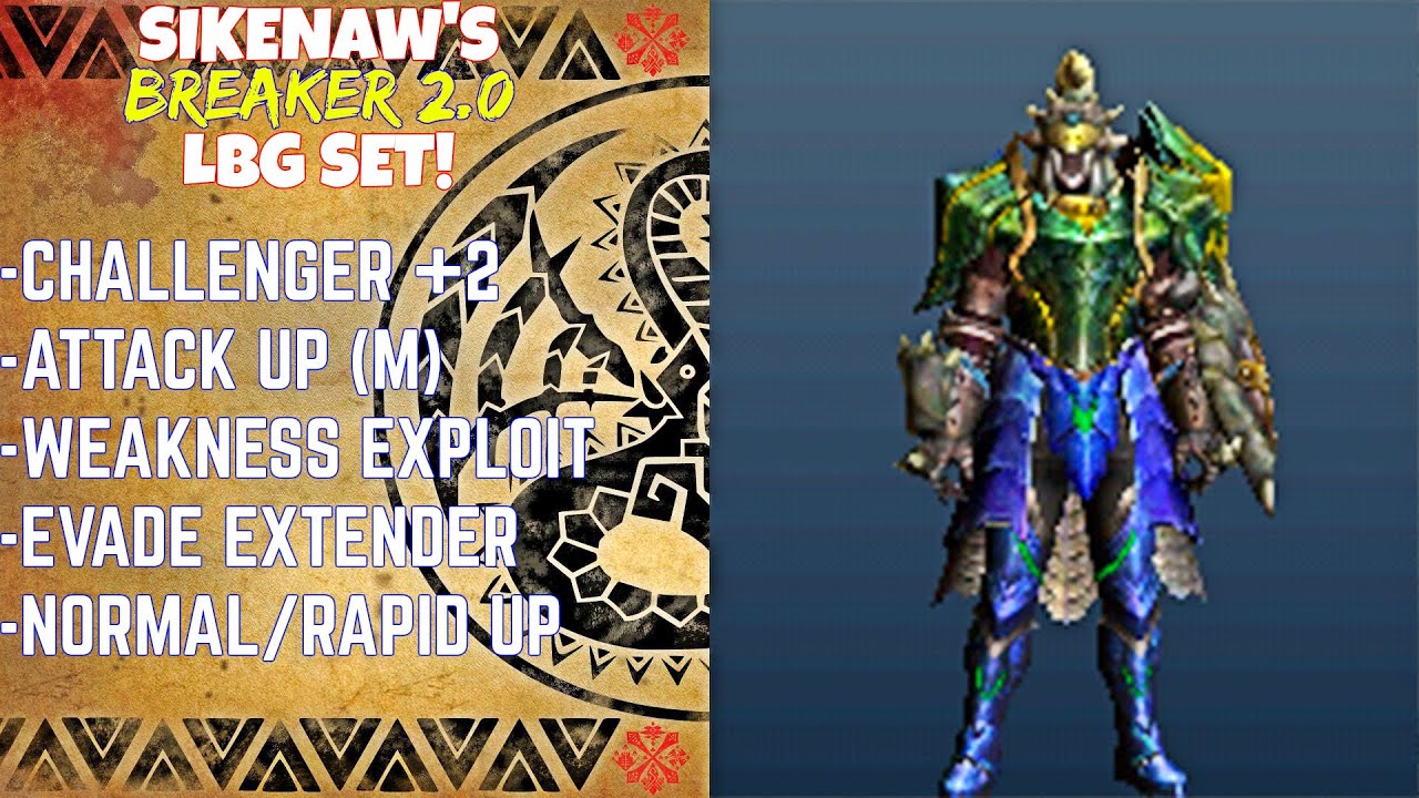 MH4U | Light Bowgun - Sikenaw's 