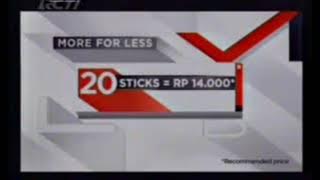 Djarum Super MLD - More For Less (Clock)