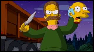 The Simpsons: Ned Flanders kills for God [Clip]