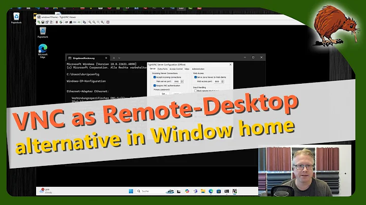 💻 Windows 11 Home – No Remote Desktop? Try TightVNC as an Alternative!