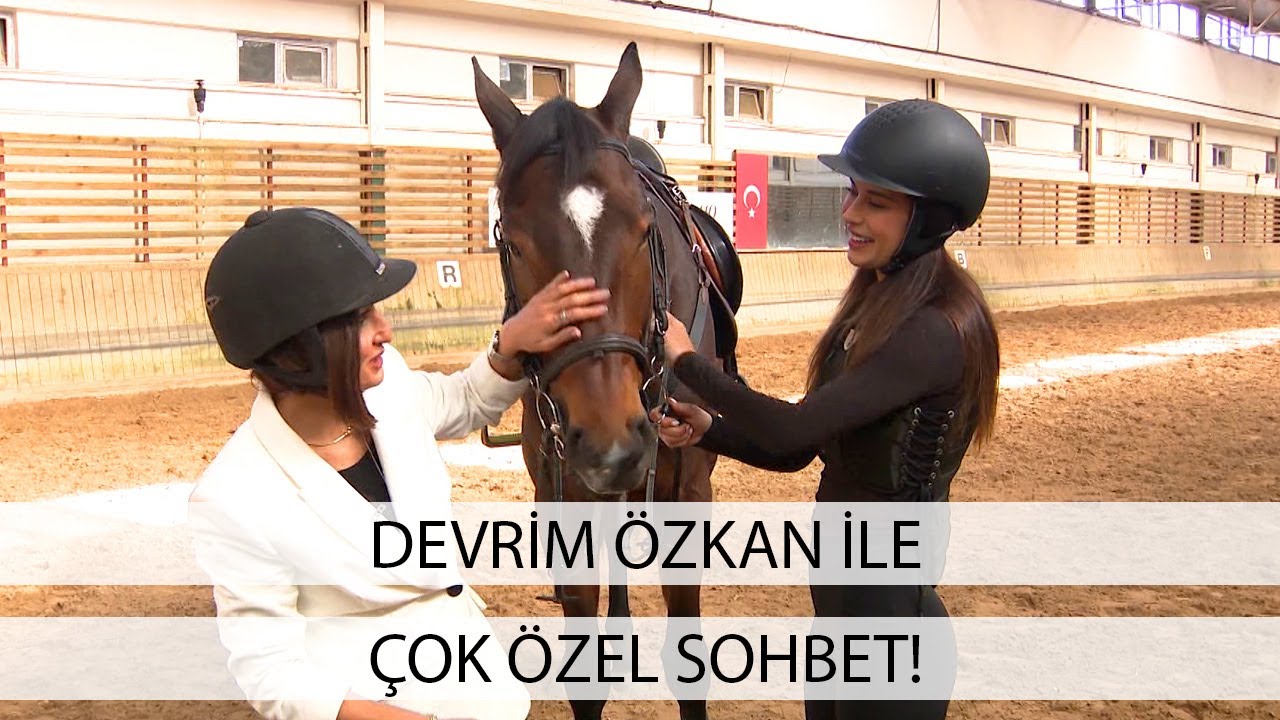 Devrim Özkan'la at çiftliğinde çok samimi sohbet!