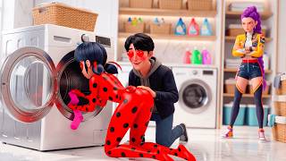 LADYBUG GOT STUCK! 😱 Jinu’s WILD Reaction! Rumi is Jealous