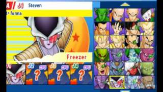 (ZARCOS123) Dragon Ball Z Tenkaichi Tag Team Todos los 70 Personajes PSP