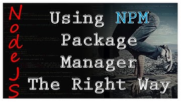 NodeJS - NPM Package Manager - Tutorial 2