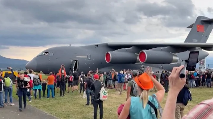 China's Y-20 transport aircraft draws attention at Airpower 2022 in Austria - DayDayNews