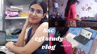A day in life of ssc aspirant  📖 to Study For SSC CGL#studyvlog#ssc cgl study📖 to