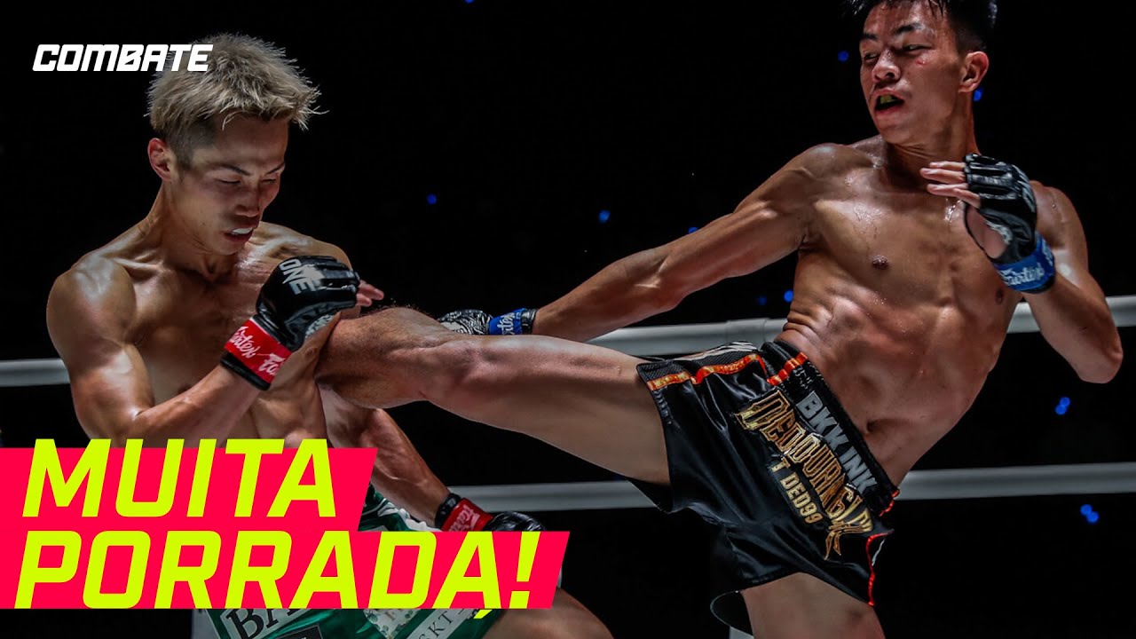 NOCAUTES BRUTAIS NO ONE FRIDAY FIGHTS 35 | MELHORES MOMENTOS | Combate.globo