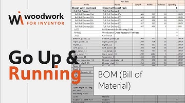 9. BOM (Bill of material)