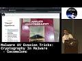 Hack.lu 2023: Malware AV Evasion Techniques – Cryptography in Malware by Cocomelonc