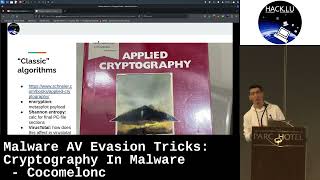 Hack.lu 2023: Malware AV Evasion Tricks: Cryptography In Malware by Cocomelonc