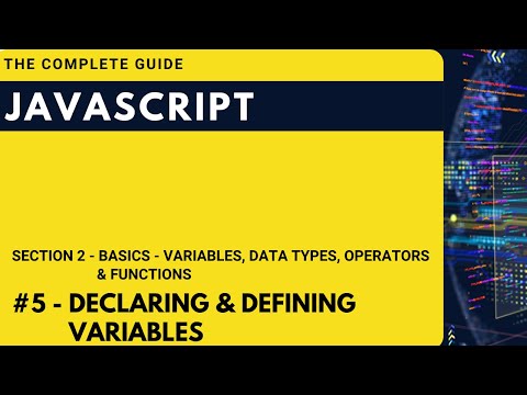 Declaring and Defining Variables in JavaScript | Hindi | JavaScript The Complete Guide