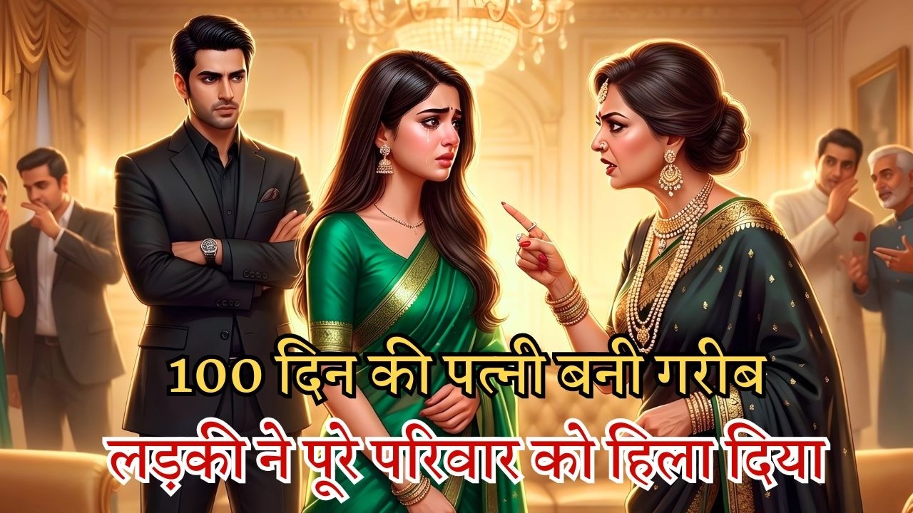100 दिन का अरबपति पत्नी कॉन्ट्रैक्ट—गरीब लड़की ने शैतान सास को भी बदल दिया!