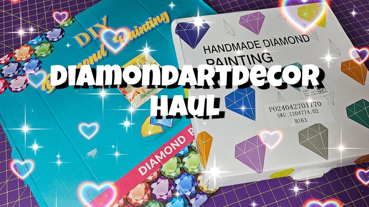 DIAMOND PAINTING HAUL | DIYCHOOSE UNBOXING