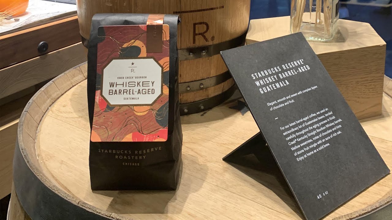 Starbucks Whiskey Barrel Aged Coffee Review YouTube